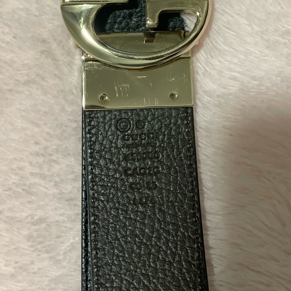 GUCCI GG Reversible Belt Black/Brown 450000 Size 90.36 - Picture 7 of 8